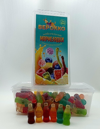  Жевательный мармелад Бутылочки МИКС, 250г      в Альметьевске