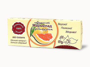  Мармелад натуральный "Грейпфрут" 140г в Альметьевске
