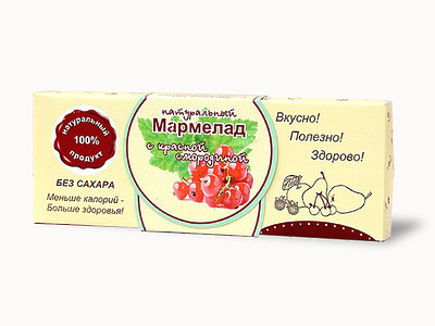  Мармелад натуральный "Красная смородина" 140г в Альметьевске