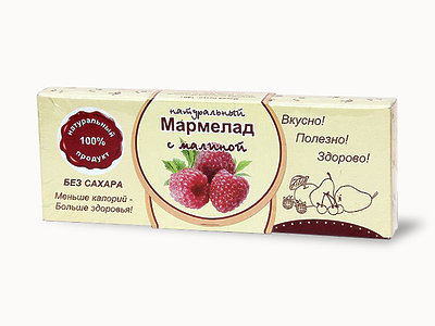  Мармелад натуральный "Малина" 140г в Альметьевске