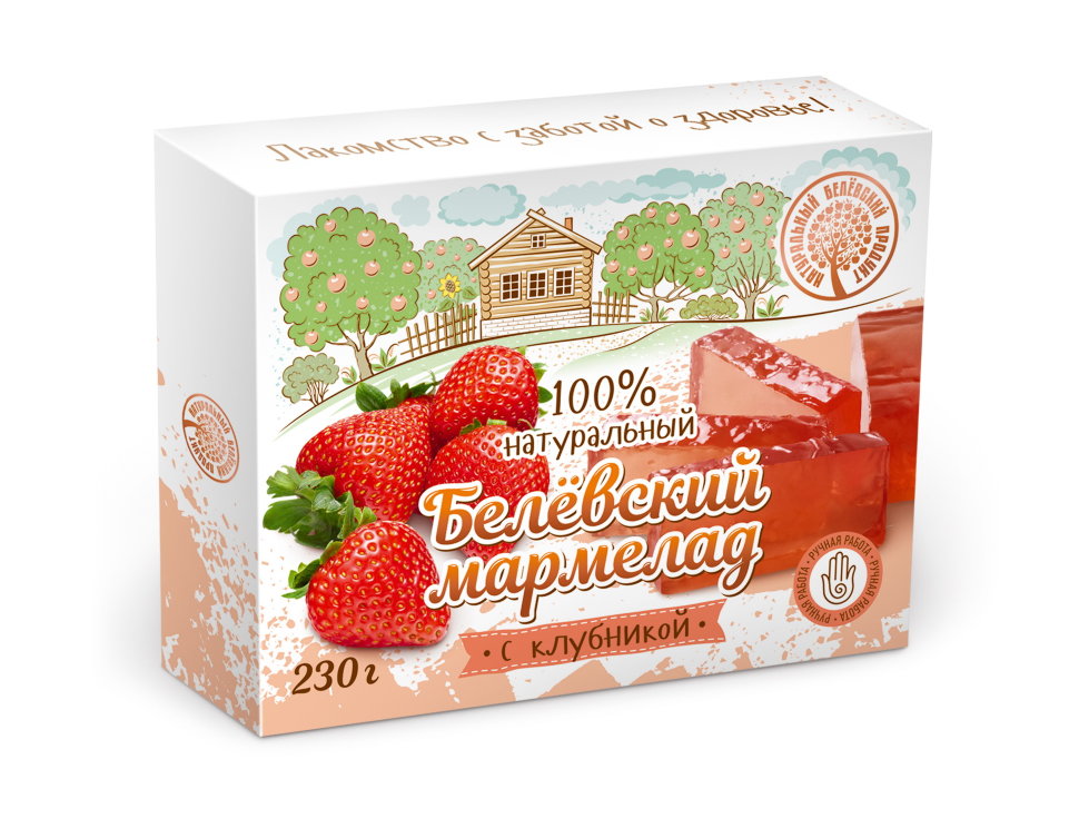  Мармелад белевский "Клубника" 230г в Альметьевске