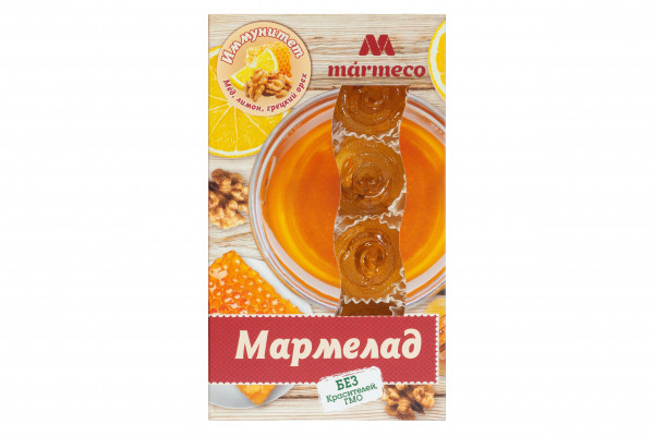 №2 Мармелад "Иммунитет"  Мёд, лимон, грецкий орех, 180г  в Альметьевске